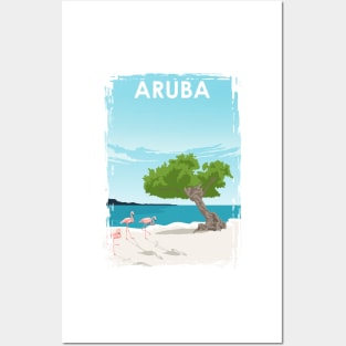 Aruba Travel Poster Posters and Art